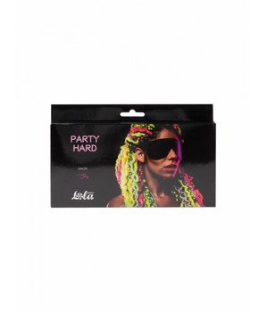 Lola Games Mask Party Hard Shy Black