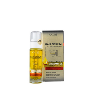 Vollare Hair Serum PROils Color&Shine Oil serum do włosów farbowanych intensywny kolor i blask 30ml