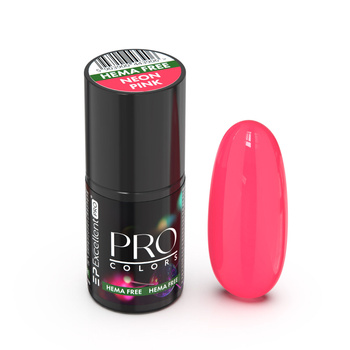 Pro Colors Hema Free lakier hybrydowy 18 Neon Pink 7g