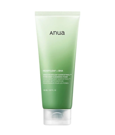Anua Heartleaf Dogłębnie Oczyszczająca Pianka do Twarzy 150 ml
