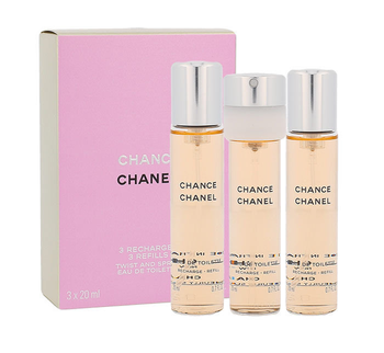 Woda toaletowa Chanel Chance  3x20 ml