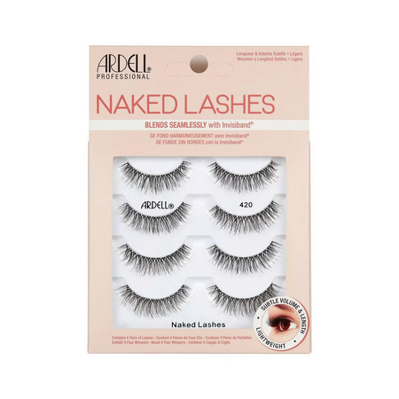 Ardell Naked Lashes Sztuczne Rzęsy 420 4 szt