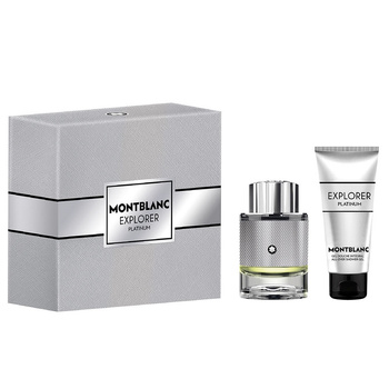 Mont Blanc Explorer Platinum Woda Perfumowana 60 ml + Żel pod Prysznic 100 ml Zestaw