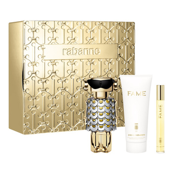 Paco Rabanne Fame Woda Perfumowana 80 ml + EDP 10 ml + Balsam 100 ml Zestaw