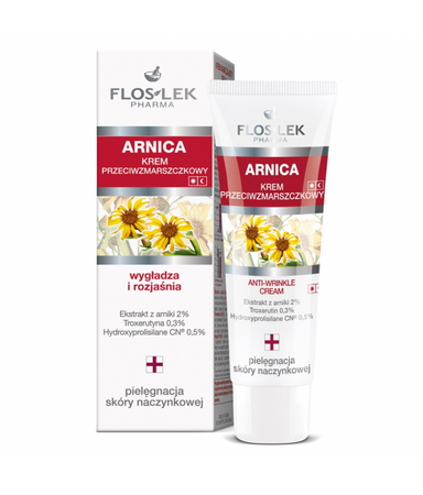 Floslek Arnica krem przeciwzmarszczkowy do skóry naczynkowej 50ml