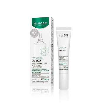 MINCER PHARMA_Oxygen Detox 1504 krem iluminator pod oczy i powieki 15ml