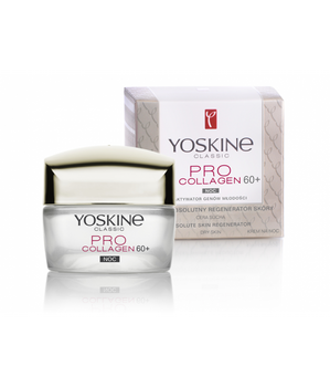 Yoskine Classic Pro Collagen absolutny regenerator skóry 60+ krem na noc 50 ml