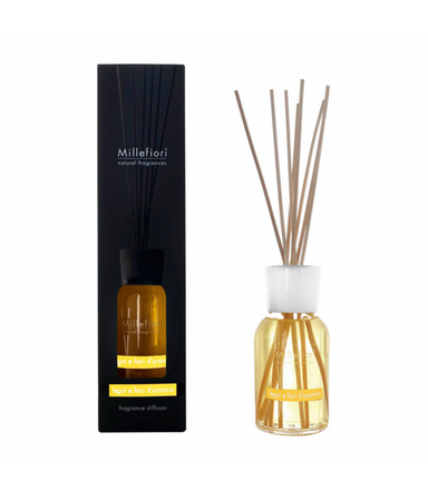 Millefiori Natural Fragrance Diffuser pałeczki zapachowe Legni e Fiori D'arancio 100ml