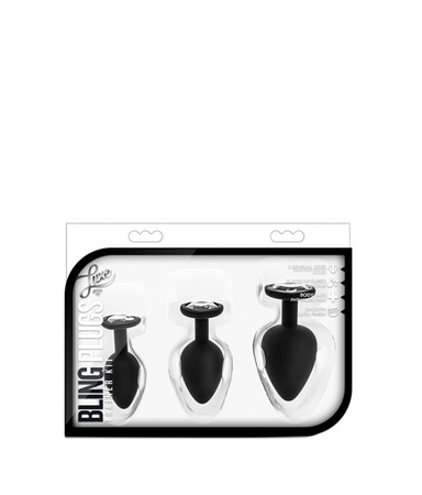 Blush LUXE BLING PLUGS TRAINING KIT WHITE GEMS