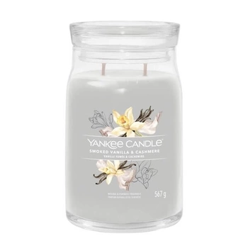 Yankee Candle Signature Smoked Vanilla & Cashmere Świeca Zapachowa 567 g