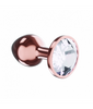 Lola Games Plug-Butt Plug Diamond Moonstone Shine L Rose Gold