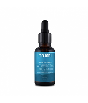 Mohani Serum do twarzy odmładzająco-rozjaśniające z witaminą C 10% i koenzymem Q10 30ml