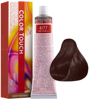 Wella Color Touch Farba do Włosów 4/77 Deep Browns 60 ml