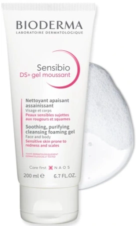 Bioderma Sensibio DS+ Cleansing Gel Żel Oczyszczający 200 ml