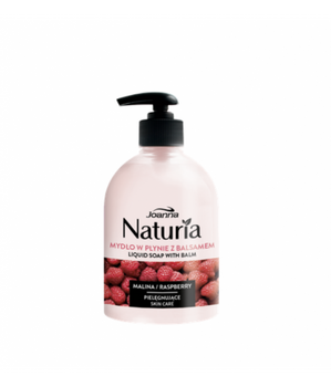 Joanna Naturia mydło w płynie z balsamem Malina 500ml