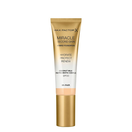 Max Factor X Miracle Second Skin SPF20 Podkład 01 Fair 30 ml