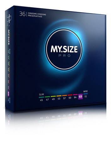 MY.SIZE PRO_Condoms prezerwatywy 69mm 36szt