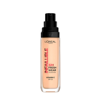L'Oreal Paris Infallible 32H Fresh Wear SPF25 Podkład 125 Warm Dore 30 ml
