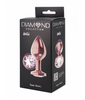 Lola Games Plug-Butt Plug Diamond Moonstone Shine L Rose Gold