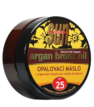 Vivaco Sun Argan Bronz Oil Masło do Opalania SPF25 200 ml