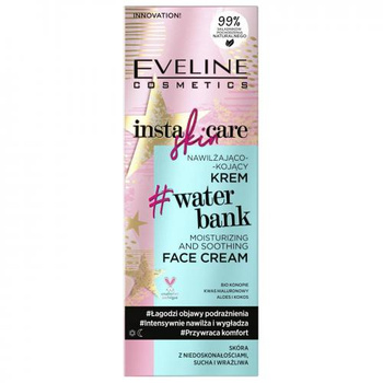 Eveline Cosmetics Insta Skin Care nawilżająco-kojący krem do skóry z niedoskonałościami suchej i wrażliwej 50ml