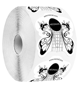 NeoNail Szablon do Przedłużania Paznokci Motyl 500 szt.