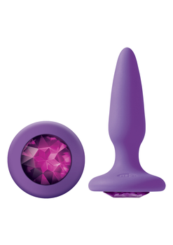 NS Novelties Plug-GLAMS MINI PURPLE GEM