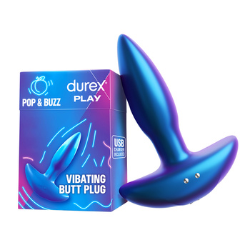 Durex Play Vibrating Butt Plug Wibrujący Korek Analny