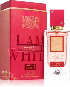 Lattafa Ana Abiyedh Scarlet Woda Perfumowana 60 ml