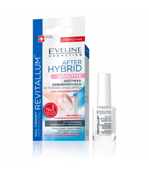 Nail Therapy Professional Revitallum After Hybrid Sensitive odżywka odbudowująca do paznokci wrażliwych 12ml