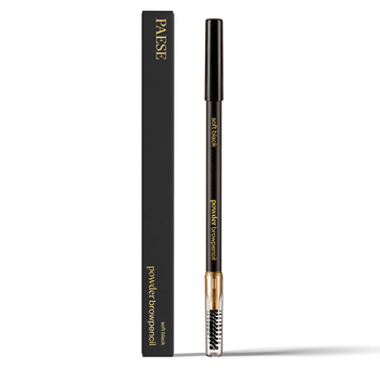 Paese Powder Browpencil Pudrowa Kredka do Brwi Soft Black 1,19 g