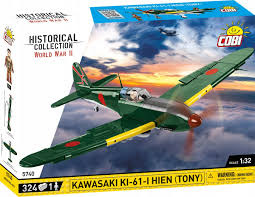 Cobi 5740-HC Wwii Kawasaki Ki-61-I Hien (Tony) Samolot Myśliwski Klocki