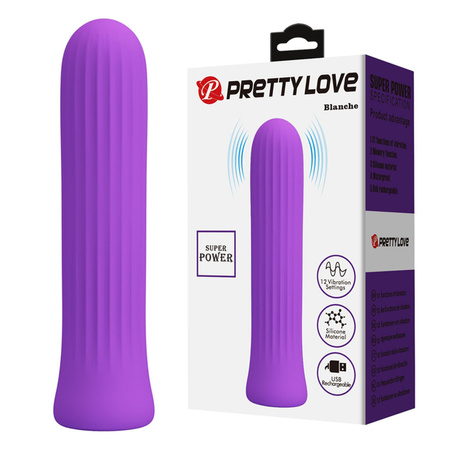 Pretty Love Blanche Dark Purple Wibrator 