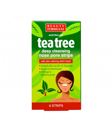 Beauty Formulas Tea Tree Blackhead Peeling Facial Scrub oczyszczający peeling do twarzy 150ml