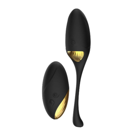Marc Dorcel Secret Orgasm Black & Gold Wibrujące Jajeczko z Wibrującym Pilotem 