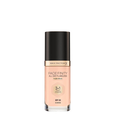 Max Factor Facefinity All Day Flawless 3 w 1 kryjący podkład w płynie 55 Beige 30ml
