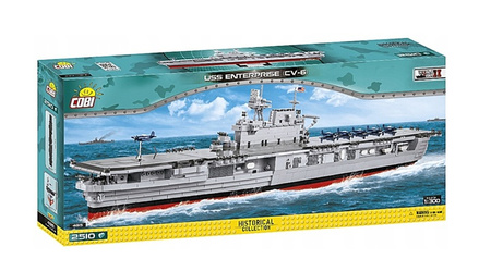 Cobi 4815 Historical Collection WWII USS Enterprise (CV-6) Lotniskowiec Klocki