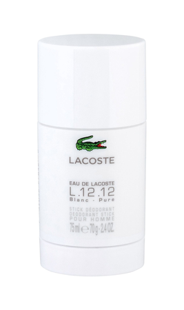 Lacoste Eau De Lacoste L.12.12 Blanc Dezodorant w Sztyfcie 75 ml