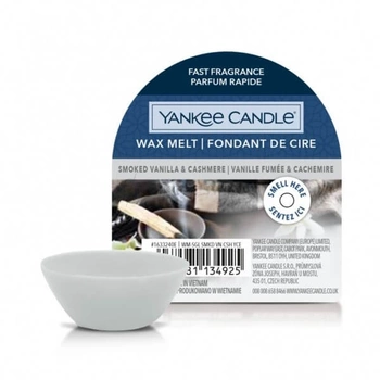 Yankee Candle Smoked Vanilla & Cashmere Wosk Zapachowy 22 g