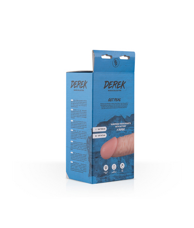 Easy Toys Dildo realistyczne penis z przyssawką jądrami 22cm