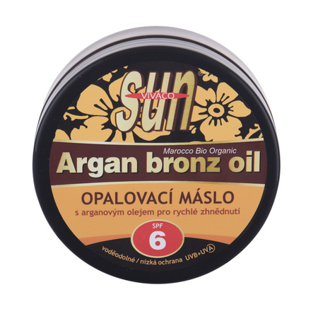 Vivaco Sun Argan Bronz Oil SPF6 Preparat do Opalania 200 ml