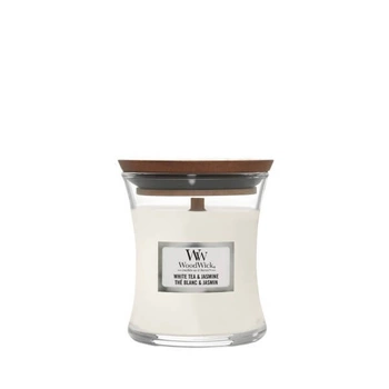 WoodWick White Tea & Jasmine Świeca Zapachowa 85 g