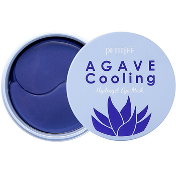 Petitfee Agave Cooling Hydrogel Eye Mask nawilżająco-odświeżające hydrożelowe płatki pod oczy z ekstraktem z agawy i jagód 60szt