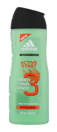 Żel pod prysznic Adidas Active Start 3in1 400 ml