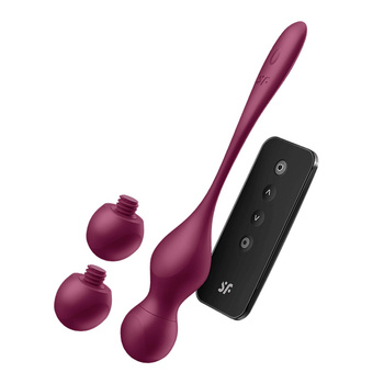 Satisfyer Love Birds Vary Wibrujące Kulki Gejszy z Wymiennymi Końcówkami
