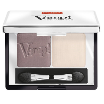 Pupa Vamp! Compact Duo Eyeshadow Pure Colour Full Pay Off Brown Vanilla 2,2g