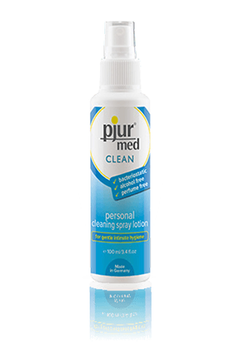 Pjur Clean Med Spray do Czyszczenia Gadżetów i Higieny Stref Intymnych 100 ml