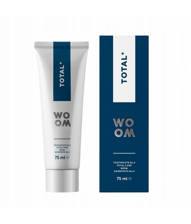 Woom Total+ odbudowująca pasta do zębów 75ml