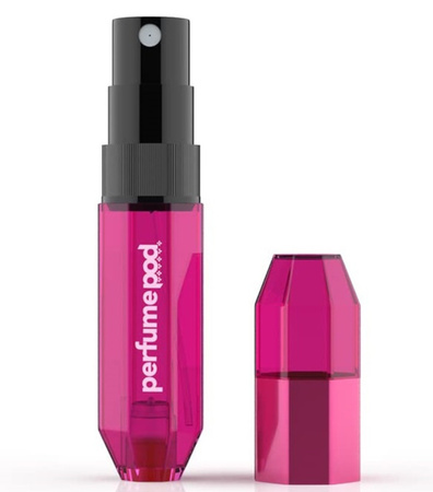 Perfumepod Ice Flakon Atomizer z Możliwością Napełnienia Hot Pink 5 ml