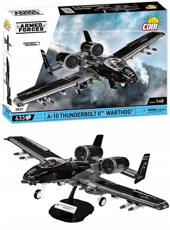 Cobi 5837 Armed Forces A-10 Thunderbolt II Samolot Szturmowy Klocki